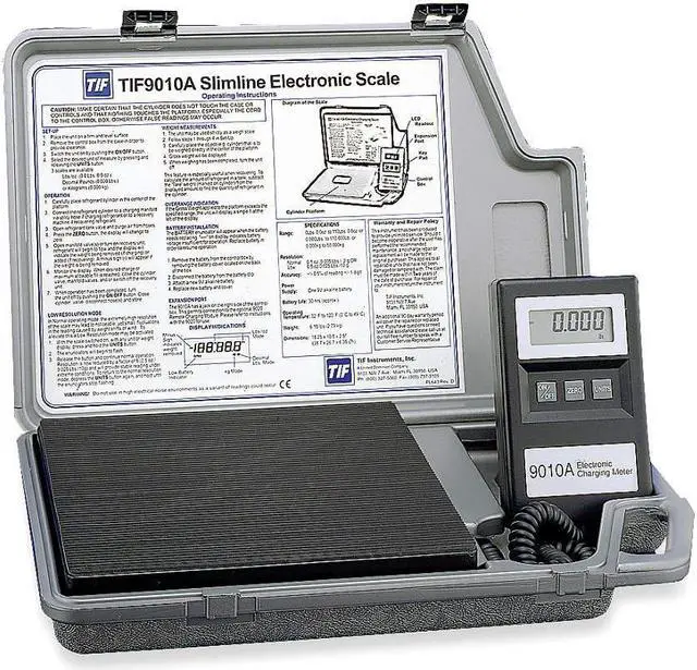 Alt view image 8 of 11 - TIF TIF9010A Refrigerant Scale,Electronic,110 lb
