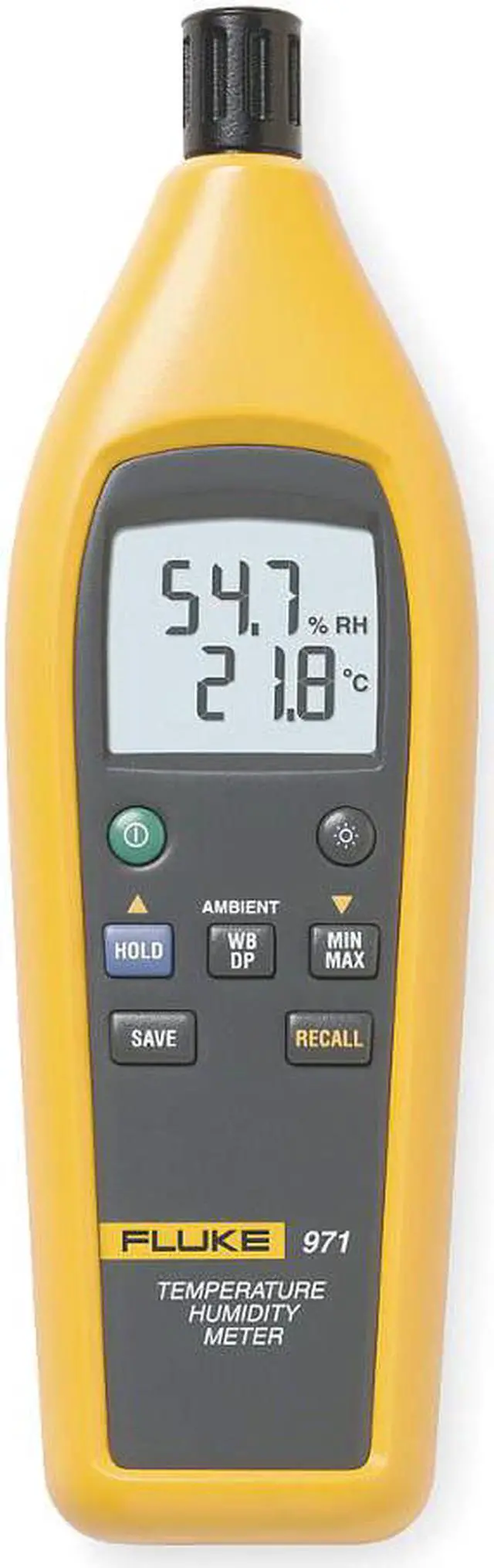Alt view image 2 of 3 - FLUKE Fluke 971 Temp/Humdty Mtr,5 to 95 per Rel Hum Rnge