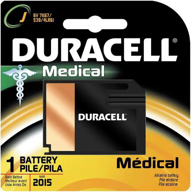 Alt view image 4 of 4 - Batt Alk 6V J 580Mah Mang Diox DURACELL Specialty Battery/Batteries 7K67BPK