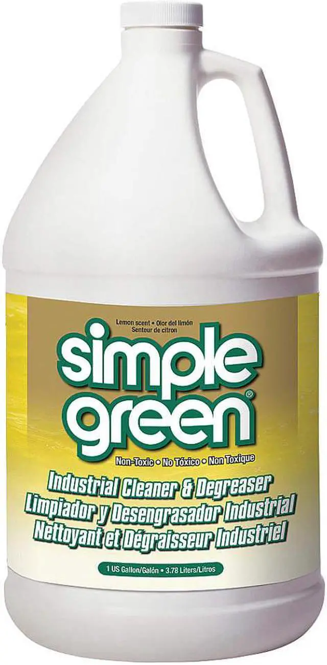 Alt view image 5 of 10 - SIMPLE GREEN 3010200614010 Liquid 1 gal. Cleaner and Degreaser, Jug
