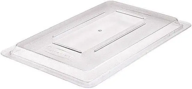 Alt view image 3 of 8 - RUBBERMAID COMMERCIAL FG331000CLR Lid,Food/Tote,Clear