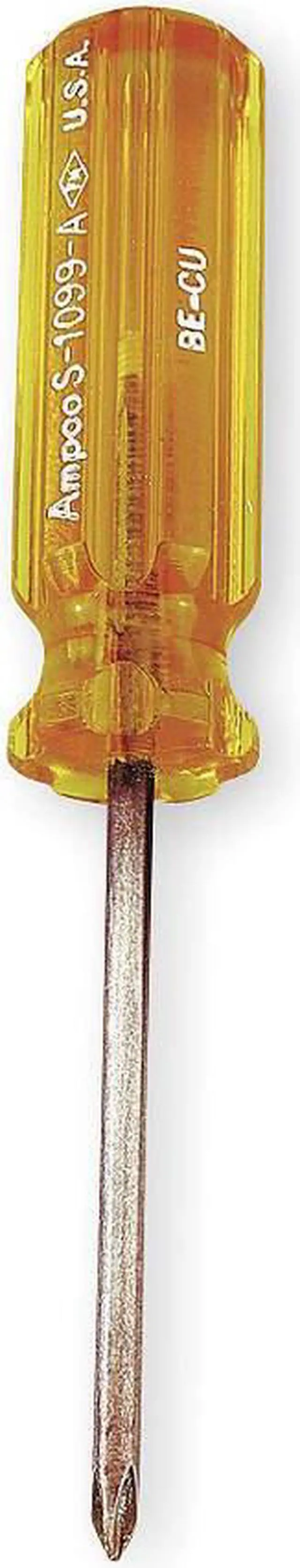 Alt view image 2 of 4 - AMPCO SAFETY TOOLS S-1099A Nonsparking Phillips Screwdriver #1 Round