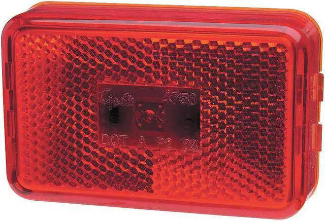 Main image of Clearance/Marker,3-1/8 In,LED,Red GROTE 47502