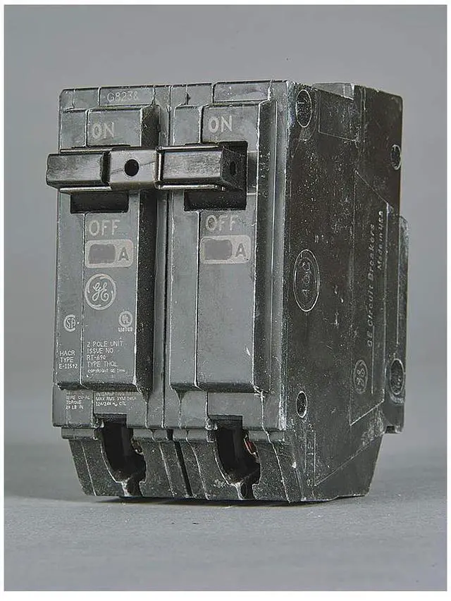 Alt view image 2 of 3 - GE THQL2160 Molded Case Circuit Breaker, THQL Series, 60A, 2 Pole, 120/240V AC,