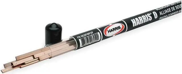Alt view image 3 of 3 - HARRIS 0620FMPOP Brazing Rod,1/8x20,1310-1475 F,PK7