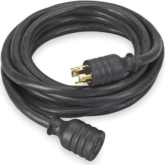 Alt view image 4 of 4 - RELIANCE CONTROLS PC3020 Generator Power Cord, 20 Ft