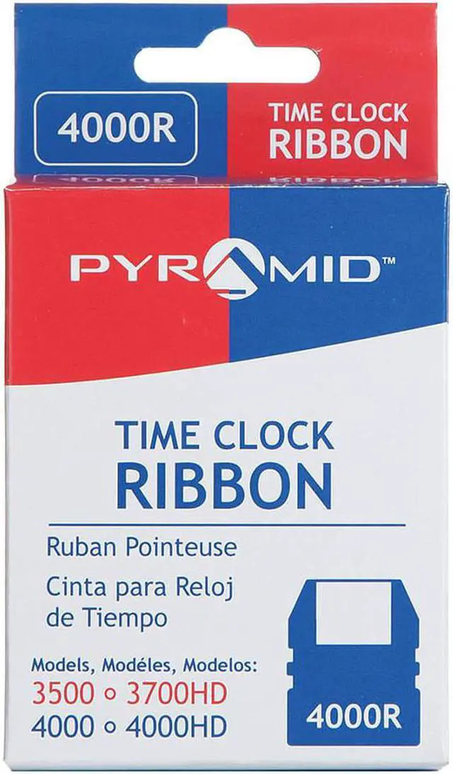 Alt view image 3 of 12 - Ribbon Cartridge For The PTR-4000, Black - Black(sold in packs of 3)