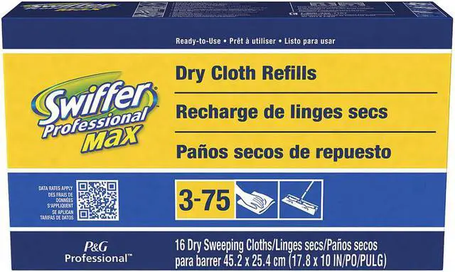 Alt view image 2 of 7 - SWIFFER 37109 Swiffer Max Refill Cloths, PK6
