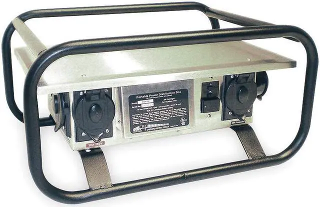 Alt view image 2 of 3 - SOUTHWIRE 7706UGCX Power Distribution Box,50 AC,(1) 5-20R