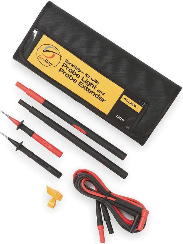 Alt view image 2 of 2 - FLUKE Fluke-L215 Banana Test Lead Kit,10A