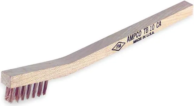 Alt view image 2 of 3 - AMPCO SAFETY TOOLS TB-10 1/2 in W Nonsparking Scratch Brush, Stiff, 7 7/8 in L