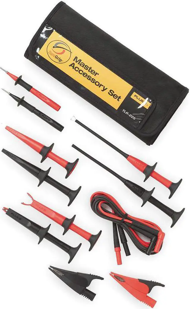Alt view image 2 of 2 - FLUKE Fluke-TLK-225 Modular Test Lead Kit,63 In. L,10A