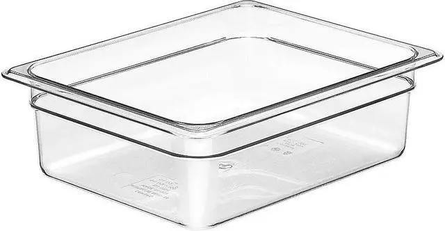 Alt view image 2 of 5 - CAMBRO CA24CW135 Food Pan,Half Size, Clear,PK6