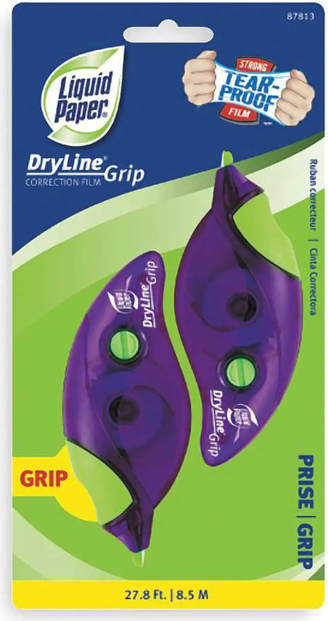 Alt view image 2 of 8 - LIQUID PAPER 87813 Correction Tape,White,PK2