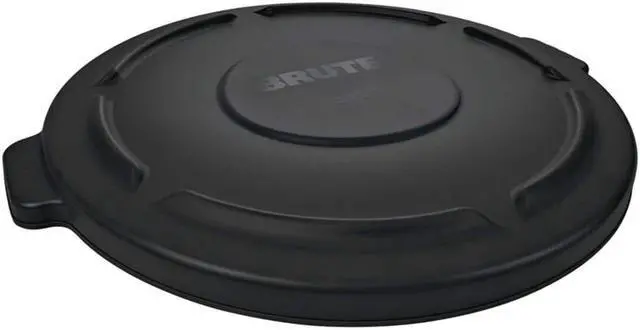 Main image of RUBBERMAID COMMERCIAL FG261960BLA 20 gal Flat Trash Can Lid, 20 in W/Dia,