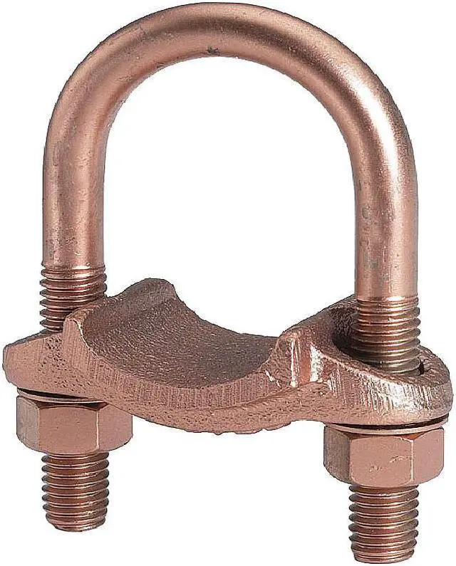 Alt view image 3 of 3 - BURNDY GG181 Pipe Ground Clamp,2 In