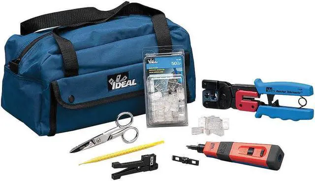 Alt view image 3 of 3 - IDEAL 33-506 General Hand Tool Kit,No. of Pcs. 7