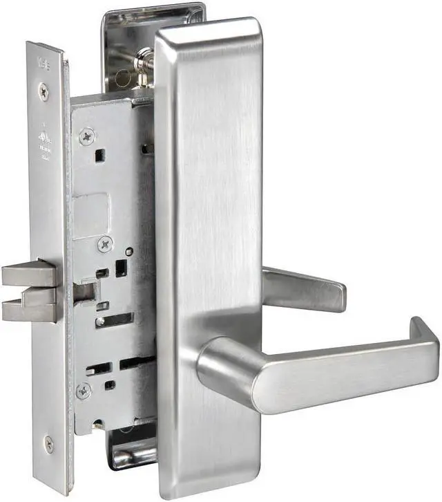 Alt view image 3 of 3 - ASSA ABLOY ACCENTRA AUCN8801FL x 626 Lever Lockset, Mechanical, Passage, Grade 1
