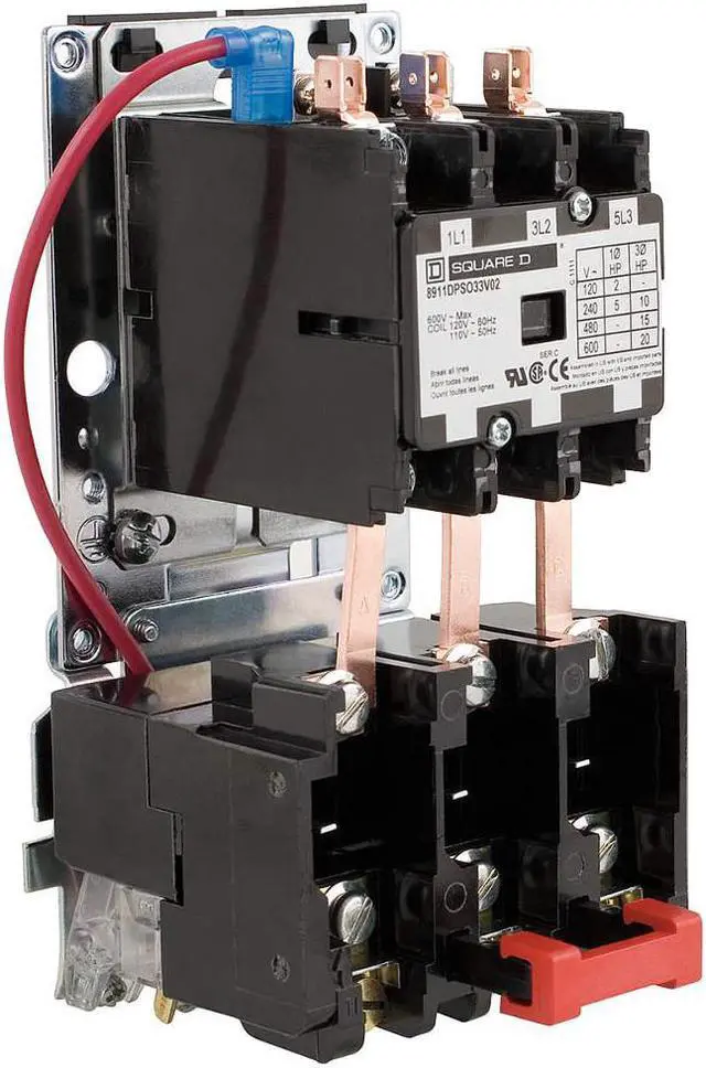 Main image of SQUARE D 8911DPSO43V09 Nonreversing Definite Purpose Magnetic Motor Starter, No