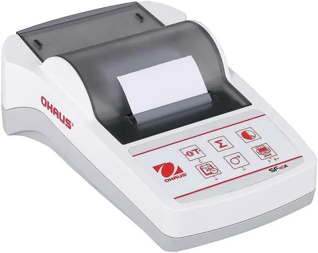 Alt view image 2 of 4 - White Printer, Connection Ports (1) RS-232 OHAUS 30064203