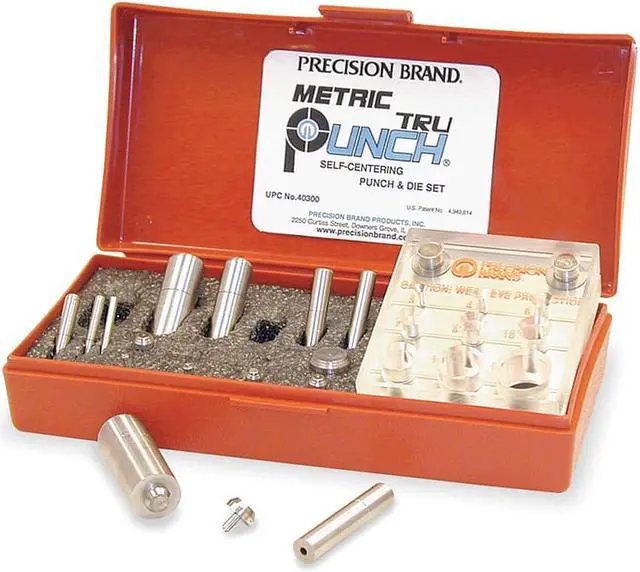 Alt view image 3 of 3 - ZORO SELECT 40300 Punch/Die Set,Metric