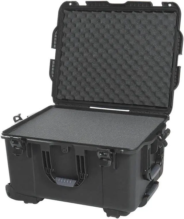 Alt view image 2 of 20 - NANUK CASES 960-1001 Black Protective Case, 25-3/8"L x 20"W x 14-1/2"D