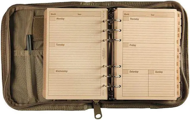 Alt view image 2 of 4 - RITE IN THE RAIN 9255T Planner Kit,Weekly/Monthly,4-5/8 x 7 in.