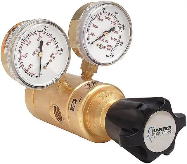 Main image of HARRIS 3000860 High Purity Gas Regulator, Argon, Carbon Dioxide, Helium, Neon,