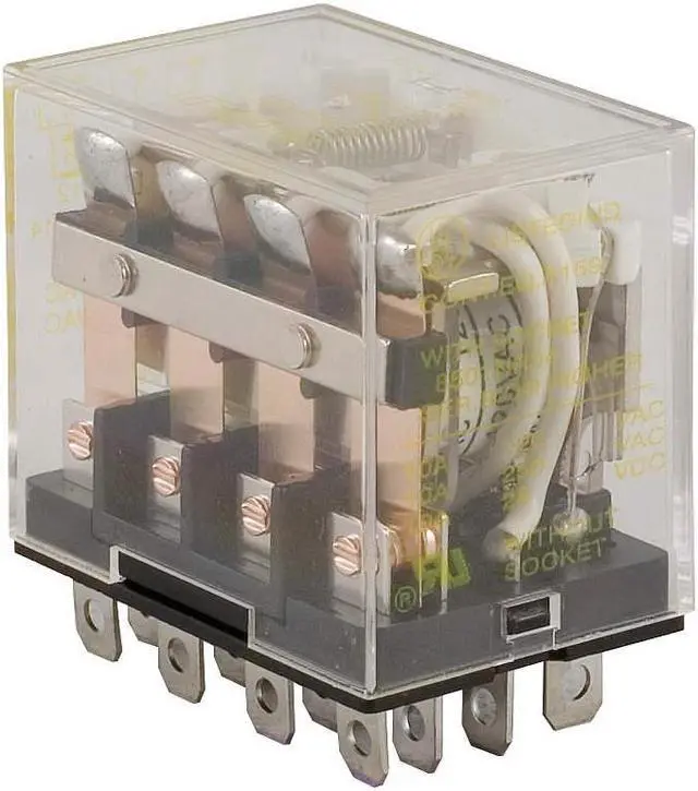 Alt view image 2 of 4 - SCHNEIDER ELECTRIC 8501RS44P14V20 General Purpose Relay, 120V AC Coil Volts,