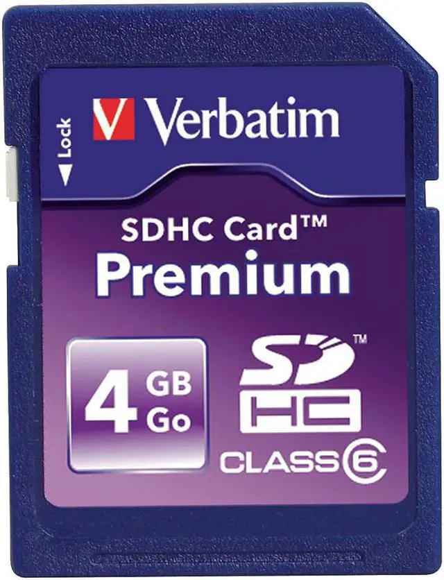 Alt view image 3 of 3 - Verbatim 96171, Verbatim Premium SDHC Cards, VER96171, VER 96171