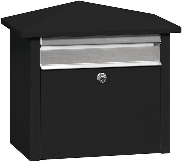 Main image of Salsbury Industries Mail House,Steel,Surface/Post,Black 4750BLK