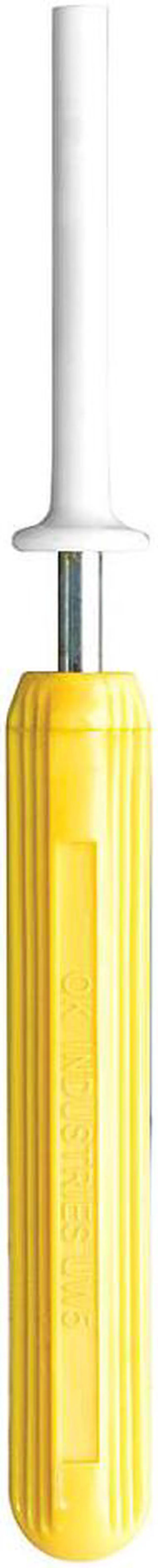 Main image of OK INDUSTRIES UW5 Wire Unwrap Tool,LH/RH,20-26 AWG,Yellow