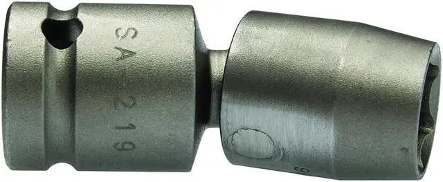Main image of APEX TOOL GROUP SA-219-1PK 1/2 in Drive Impact Flex Socket Standard Socket,