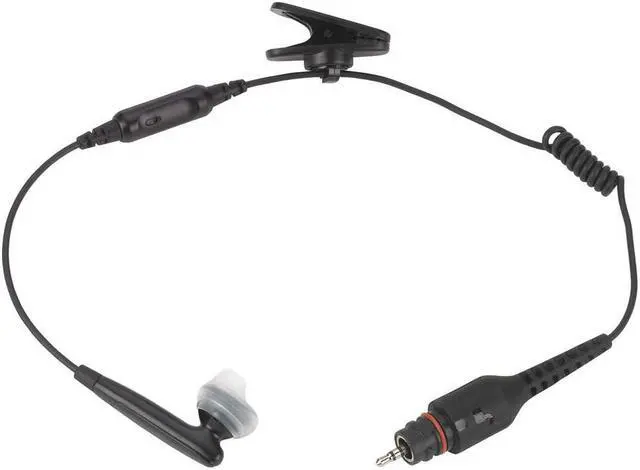 Main image of MOTOROLA NNTN8294A Earbud,Black,11-1/2 In. L