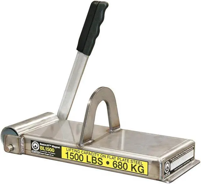 Alt view image 2 of 2 - MAG-MATE BL1500 Lifting Magnet,1500 lb Cap,13-3/4 In OAL