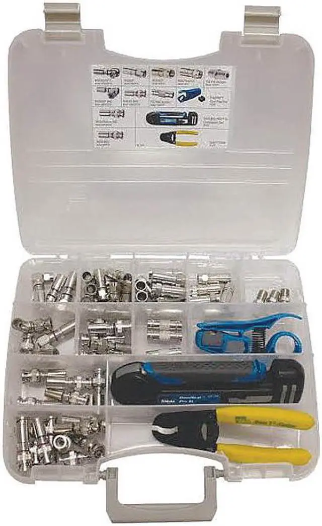 Alt view image 2 of 3 - IDEAL 33-639 Communications Tool Kit,No. of Pcs. 60