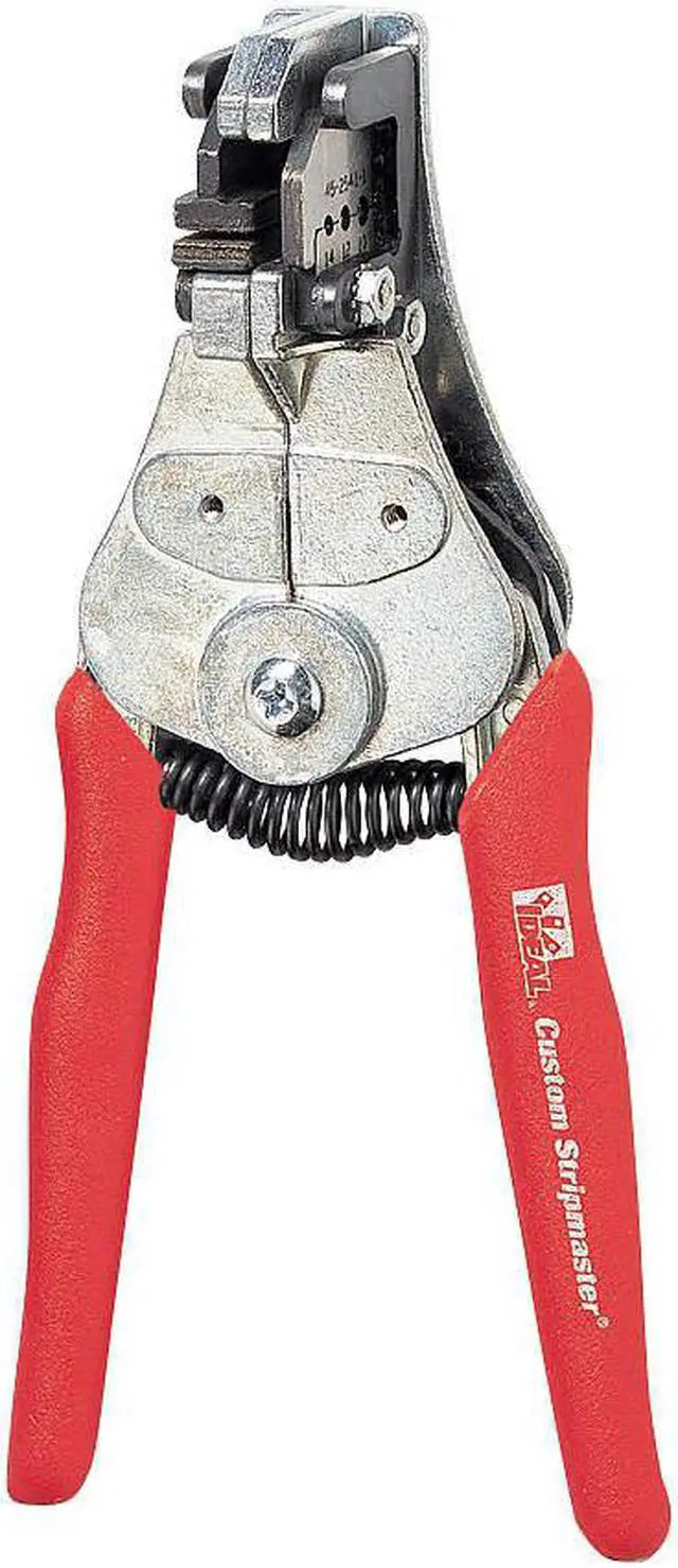 Main image of IDEAL 45-177 6 1/2 in Wire Stripper 26 to 16 AWG, Solid or Stranded: 30 to 10