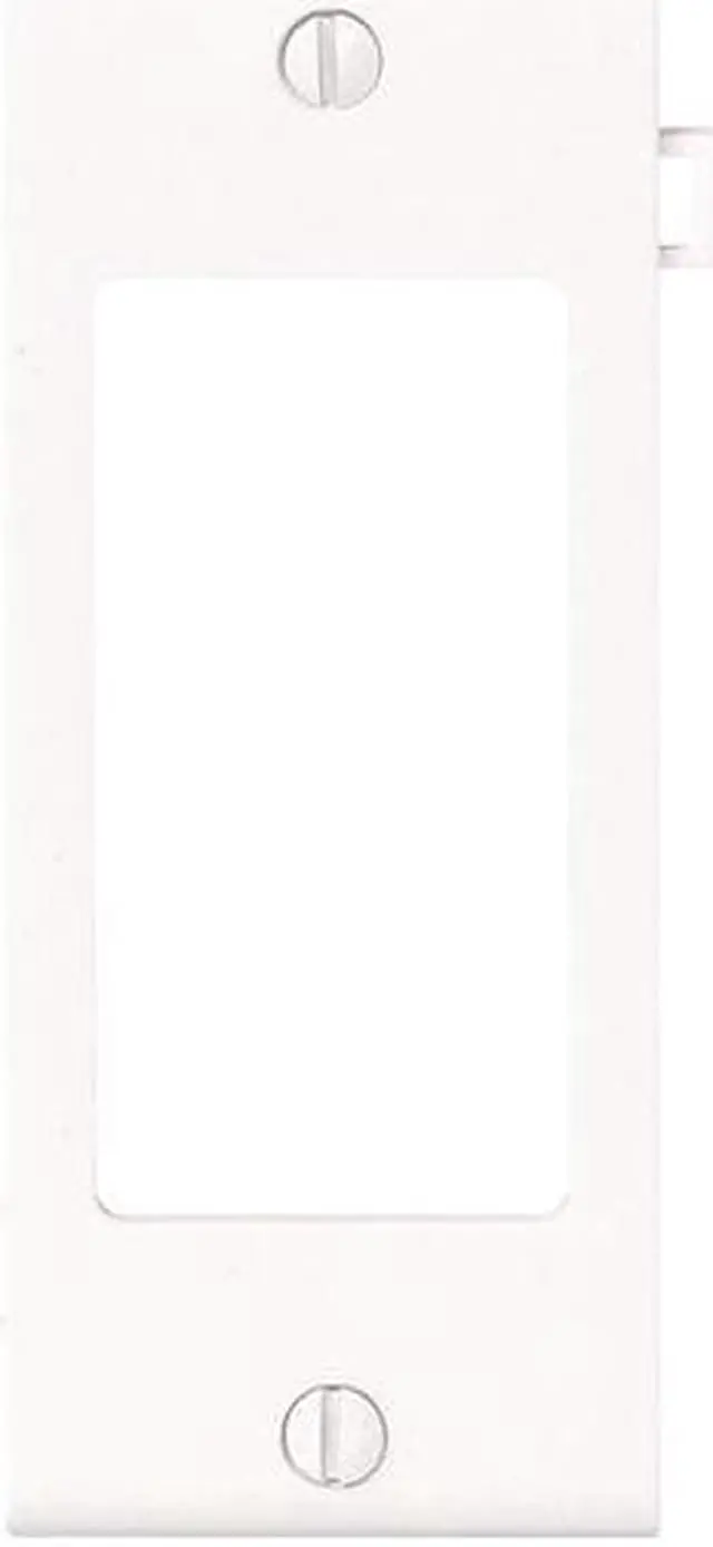 Main image of Leviton PSC26-W White Decorator Sectional Center Wall Plate