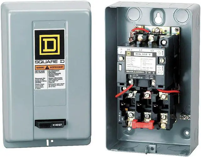 Alt view image 2 of 3 - SQUARE D 8536SAG11V02 Magnetic Motor Starter, Non-Reversing, No Auxiliary