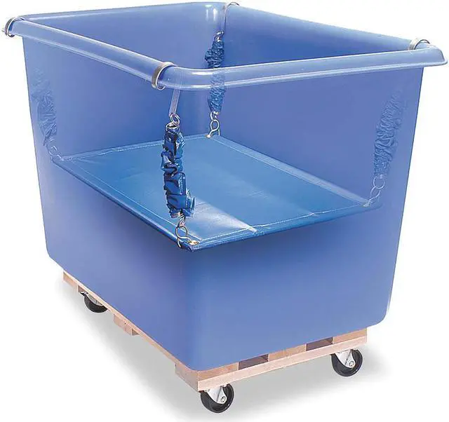 Alt view image 2 of 2 - ROYAL BASKET TRUCKS G10-BBX-PSN Poly Spring Lift Kit,10 Bu,Blue