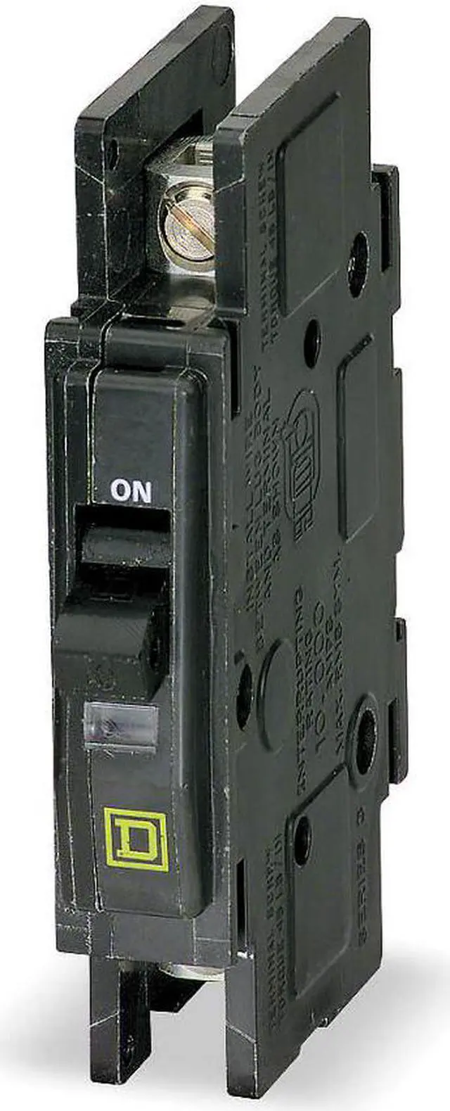 Main image of SQUARE D QOU120VH Miniature Circuit Breaker, QO Series, 20A, 1 Pole, 120/240V