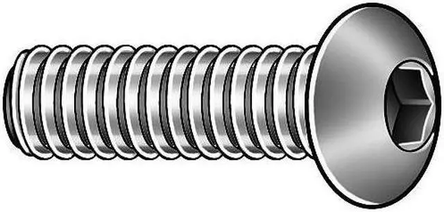 Alt view image 3 of 4 - Socket Cap Screw, 5/16-18 x1, Pk 100