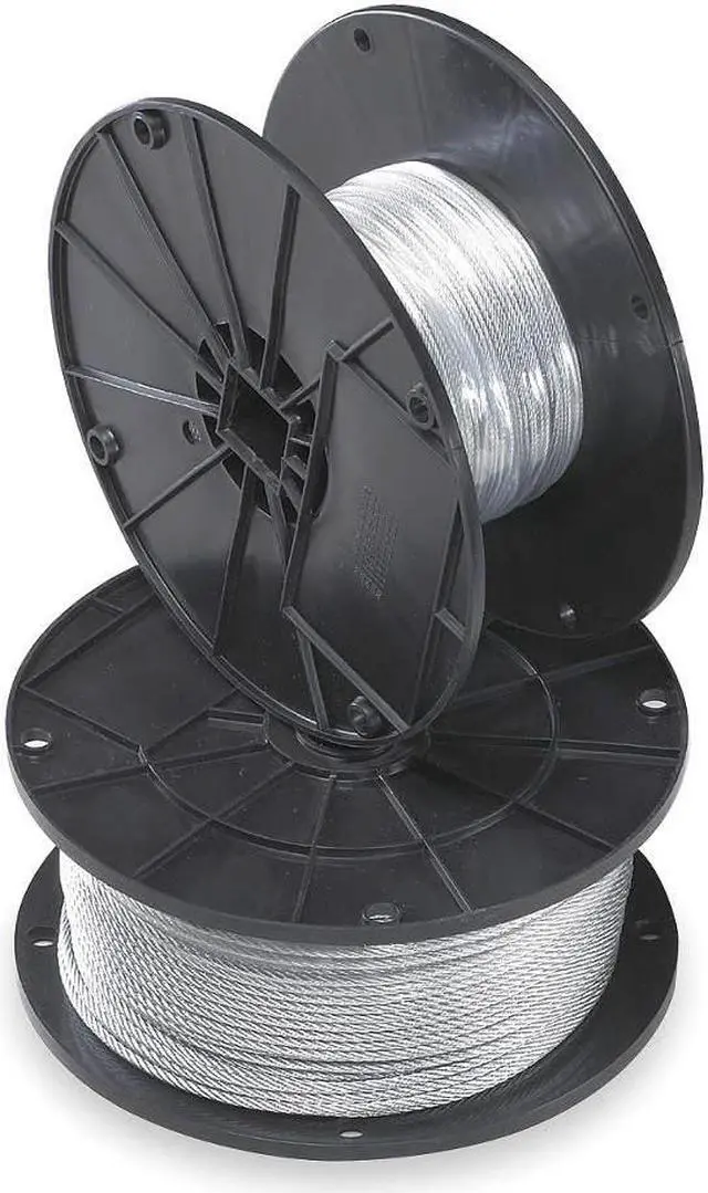 Main image of EATON B-LINE BKW094 Wire Rope, Steel, Galvanized