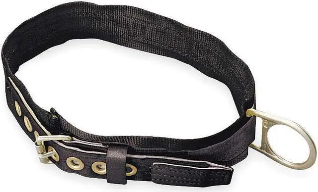 Alt view image 2 of 2 - HONEYWELL MILLER 3NA/LBK Body Belt, 1 D-Rings, Back Location, Stainless Steel,
