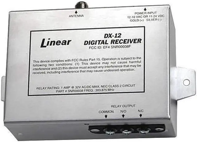 Main image of LINEAR DX-12 Single-channel receiver with RF pre-ampl
