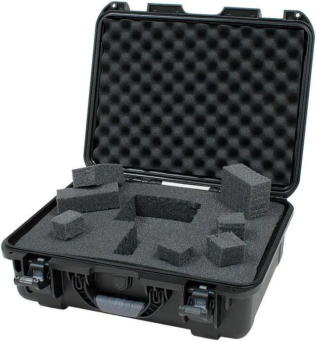 Alt view image 3 of 20 - NANUK CASES 930-1001 Black Protective Case, 19.8"L x 16"W x 7.6"D