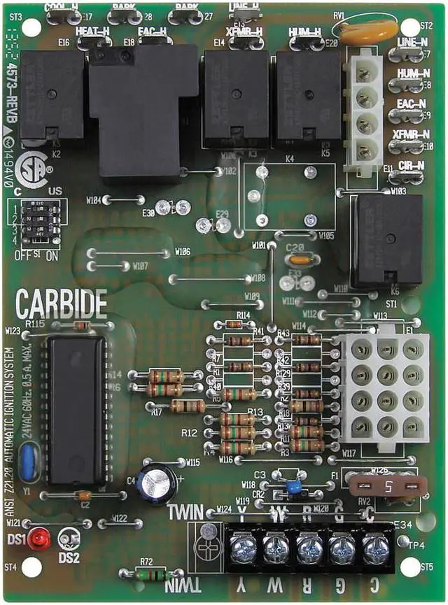 Alt view image 2 of 3 - WHITE-RODGERS 50A55-3797 Furnace Board,For Trane Furnace Systems,