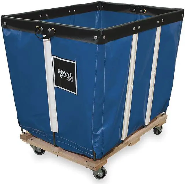 Alt view image 2 of 2 - ROYAL BASKET TRUCKS G06-BBW-PMA-3UNN Basket Truck,6 Bu. Cap.,Blue,30 In. L