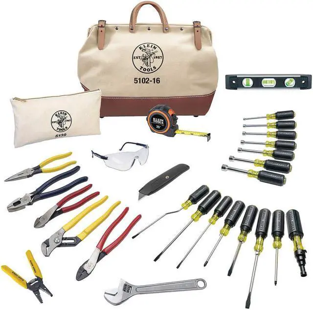Alt view image 5 of 16 - Electricians Tool Set, Journyman, 28-Piece