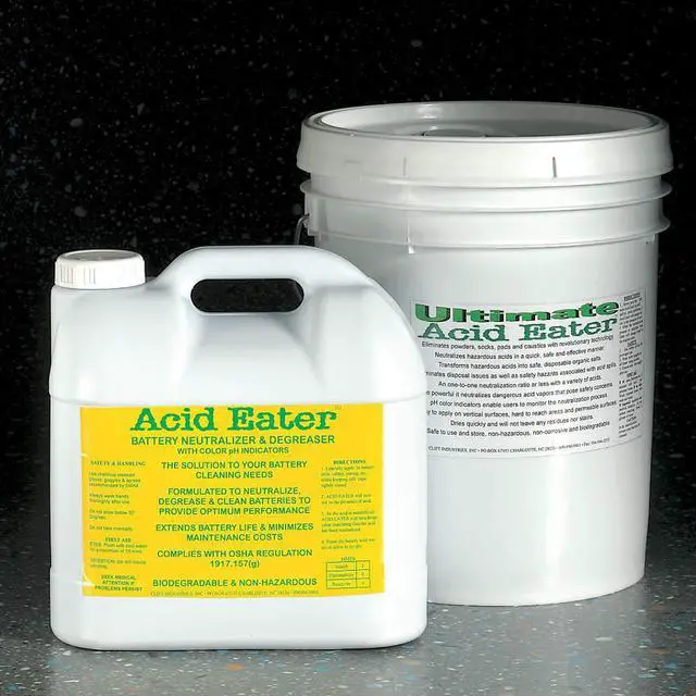 Alt view image 2 of 2 - ACID EATER 1002-022 Battery Acid Neutralizer,2.5 gal.,PK2